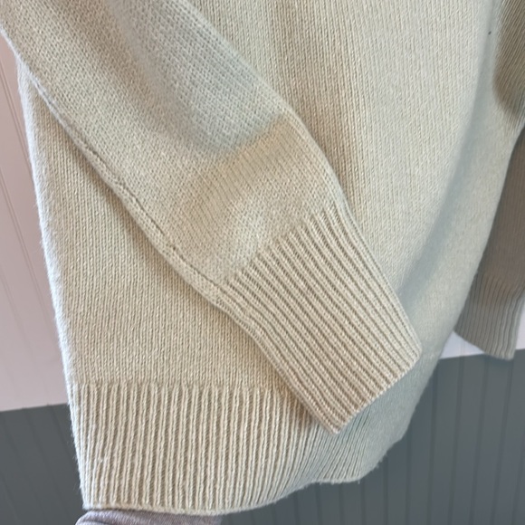 Buyer Backed Out-Relist Vince NWT Marled Funnel Neck Wool Cashmere Blend Sweater - Picture 6 of 7